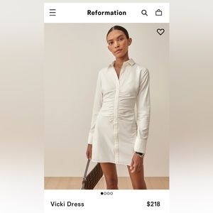 NWT Reformation Vicki Dress